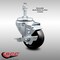 Service Caster 3.5 Inch SS Hard Rubber Wheel Swivel 10mm Threaded Stem Caster with Brake SCC-SSTS20S3514-HRS-TLB-M1015 - alternate 2